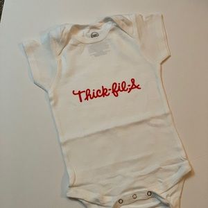 Thic-fil-a onesie.